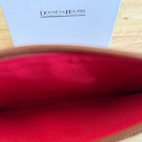 Vintage Dooney & Bourke Leather Long Wallet with ID Holder - Picture 5 of 5